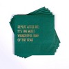 Pretty Alright Goods 20ct 'Most Wonderful Time Of The Year' Cocktail Napkins - 2 of 3