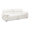 Jennifer Taylor Home Sorrento 90.5" Modular 2-Piece Sofa, Crème Off-White Chenille - 2 of 4