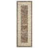 Modern Bordered Rug Farmhouse Plaid Area Rugs for Living Room Bedroom, Indoor Accent Carpet Home Decor - 3 of 4