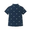 Andy & Evan  Toddler Navy Limes Seersucker Buttondown Shorts Set - 4 of 4