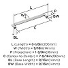 Amerock Ballard Pull for Cabinets, Drawers, and Furniture - 3 of 4