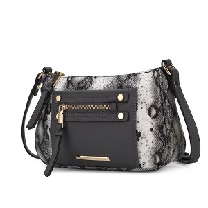 MKF Collection Essie Snake embossed Crossbody by Mia K - 1 of 4