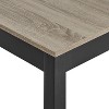 NicBex Dining Table Farmhouse Style Wood Rectangle Dining Table Wooden Dining Room Kitchen Furniture - 3 of 4