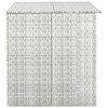 vidaXL Patio Storage Box Light Gray 59.1 in.x39.4 in.x39.4 in. Poly Rattan - 4 of 4
