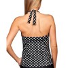 Women's Halter Tankini Top - Eco Swim - 2 of 3