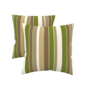 Covers&All Sunbrella® Indoor / Outdoor Throw Pillows Inserts with Covers, Set of 2 - 1 of 4