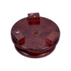 Unique Bargains Round Rotatable Home Decor Planter Display Stand for Table Lamp Teapot Base - 4 of 4