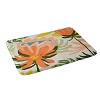 Oranges Flowers Rain Summer Floral Memory Foam Bath Rug - Deny Designs - 2 of 4