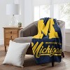 NCAA Signature Michigan Wolverines 50 x 60 Raschel Throw Blanket - 2 of 3