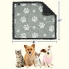 Kritter Planet Waterproof Pet Blanket for Dog Cat - Reversible Cover Blanket for Couch Bed, Ideal Furniture Protector for All Pets - 4 of 4