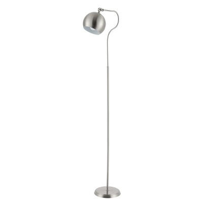 Elijah 64.5" Floor Lamp - FLL4093 - Nickle - Safavieh