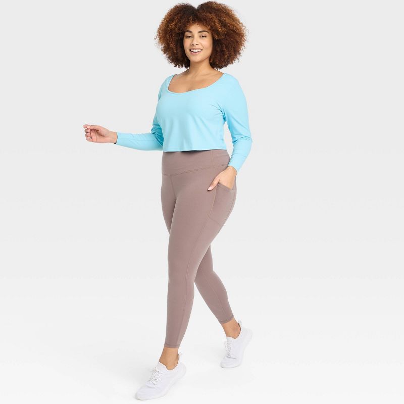 Women's Everyday Soft Long Sleeve Top - All In Motion™, 6 of 10