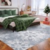 Christmas Washable Rug Area Rugs for Living Room Snowflake Non Slip Throw Rugs Modern Large Rugs for Bedroom Low Pile Soft Non Shedding Carpet - 3 of 4