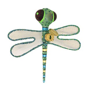 Morawski 1.0 Inch Colorful Dragonfly Ornament Summertime Bug Insect Flying Tree Ornaments - 1 of 3