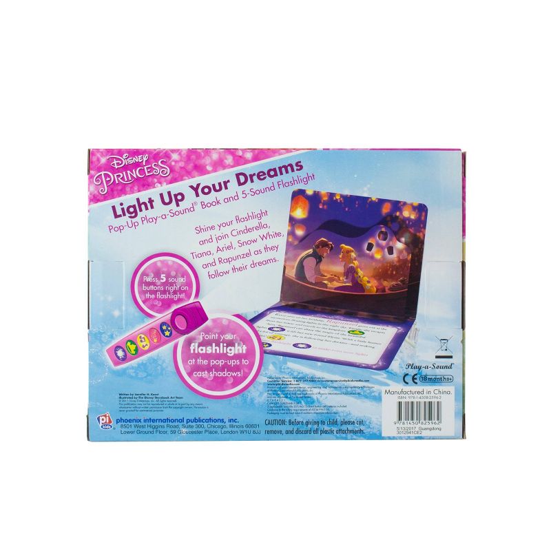 Disney Princess - DeLIGHTful Dreams - Little Flashlight Pop-Up Book and 5-Sound Flashlight (Board Book), 4 of 5