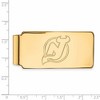 Black Bow Jewelry 10k Yellow Gold New Jersey Devils NHL Money Clip - 2 of 3