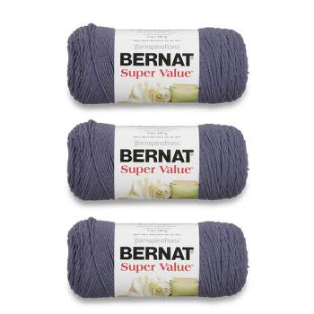 3 Pack) Lion Brand Wool-ease Thick & Quick Yarn - Bluegrass : Target