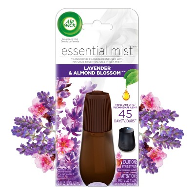 Air Wick Essential Mist Lavender & Almond Blossom Air Freshener Refill - 0.67oz