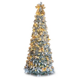 Karl Home Lighted Pop Up Artificial Christmas Tree - 1 of 4