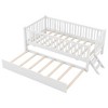 Polibi Twin Size Wood Daybed with Trundle - 3 of 4