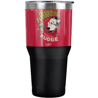 A Christmas Story Fudge Steel Tumbler 30oz Coffee Travel Mug