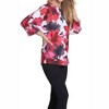 Women's Dolman Sleeve Floral Top - Multiples - 2 of 4