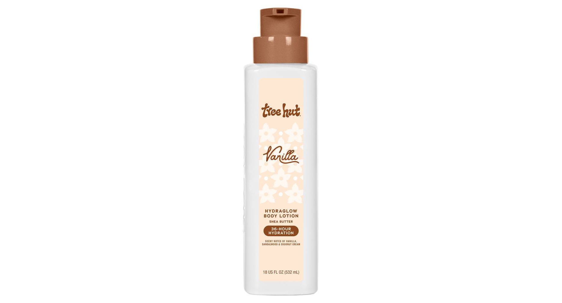 Tree Hut Hydraglow Body Lotion - Vanilla - 18 fl oz