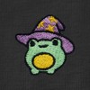 Dalix Sorcerer Frog Embroidered Cotton Relaxed Short Sleeve Tee T Shirt Womens - 4 of 4