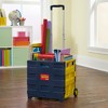 Educational Insights Teacher Tote-All Rolling Crate for Teachers - 2 of 4