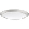 Quoizel Lighting Verge 1 - Light Flush Mount in  Brushed Nickel - 3 of 4