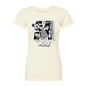 Women's - Disney - Mickey Mouse Fitted Graphic T-Shirt - 1 of 3