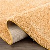 Hauteloom Faina Gold Yellow Washable Shag Rug - 2 of 4