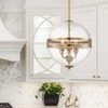 Savoy House Stirling 3 - Light Pendant in  Warm Brass - 2 of 4