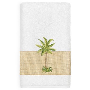 Linum Home Textiles 100% Turkish Cotton COLTON Embellished Towel Set - 1 of 3