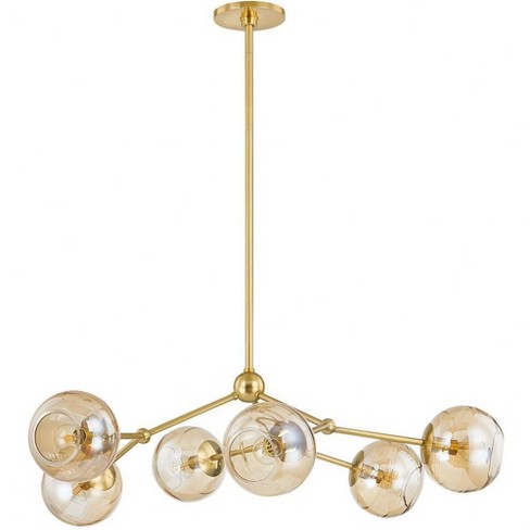 Mitzi Trixie 6 - Light Chandelier in  Aged Brass - image 1 of 1