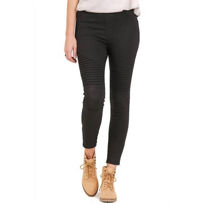 Women's Washed Moto Jegging - umgee