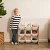 ECR4Kids 3-Tier Organizer with 9 Bins, Toy Storage - 4 of 4