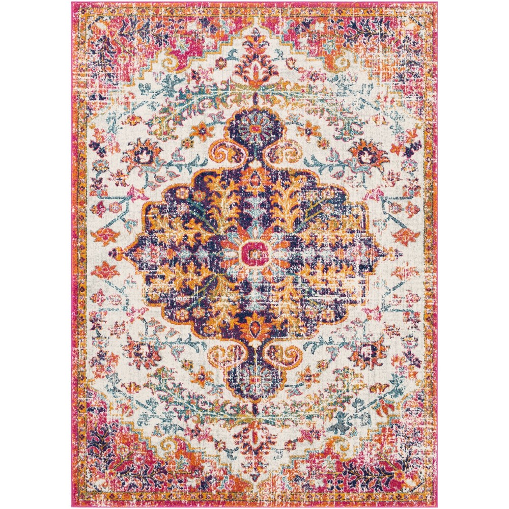  Abby Traditional Rugs Cream/Saffron