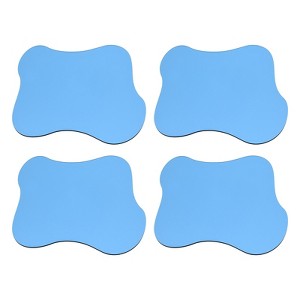 Unique Bargains High Transparency Irregular Design Smooth Surface Coasters - 1 of 4