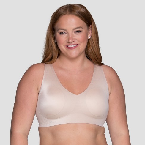 Vanity Fair Women's Beyond Comfort Wireless Bra with Simple Sizing, Easy  Pullover-Neutral, S : : Fashion