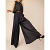 Women's Reese Pleats Pants W/ Elastic Waist - Nyland - 4 of 4