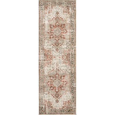 Nuloom Charlotte Faded Medallion Indoor Area Rug