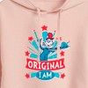 Women's - Dr. Seuss - Original I Am Green Eggs and Ham Cropped Graphic Hoodie - 2 of 4