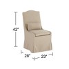 55 Downing Street Juliete Hamlet Pebble Slipcover Dining Chair - 4 of 4