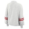 NFL Kansas City Chiefs Women's Oatmeal Heather Crew Neck - 4 of 4