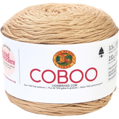 Lion Brand Yarn - Coboo -6 Pack with Pattern Cards (Olive) – Craft