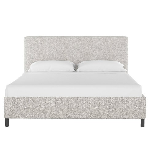 California King Upholstered Platform Bed In Aiden Platinum Project 62 Target