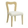 CAVINAS Polyester Living Room Chairs Set of 2,Dining Chairs with Open-Back for Dining Room,Kitchen - 4 of 4