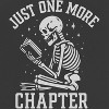 Rerun Island Women Just One More Chapter Skeleton Short Sleeve Graphic Cotton Retro Vintage Ranger Baby Tee - 2 of 4