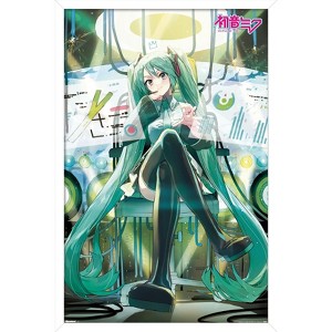 Trends International Hatsune Miku - Circuit Lab Tech Framed Wall Poster Prints - 1 of 4